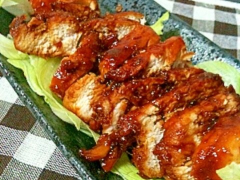 ☆鶏むね肉で作る照り焼きチキン☆